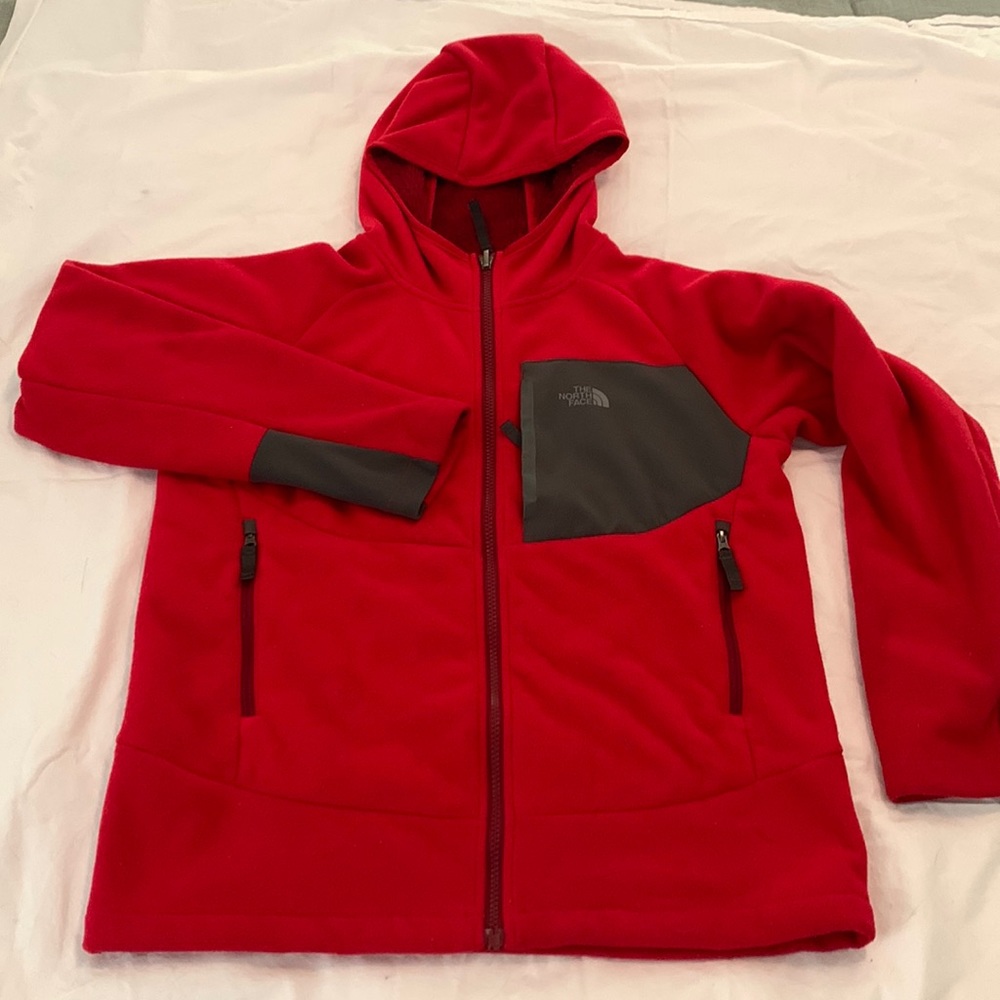 THE NORTH FACE boys zip up fleece jacket // Size L (14-16)